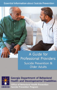 Suicide Prevention & Older Adults (Cover 1 - Older man)