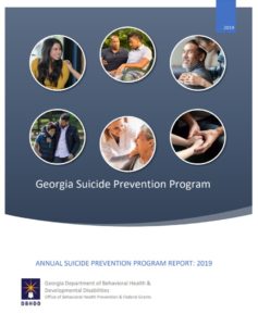 Thumbnail image of Georgia Suicide Prevention Program 2019 Annual Report