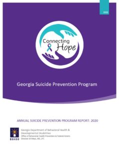 Thumbnail image of Georgia Suicide Prevention 2020 Annual Report